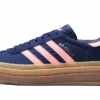 ADIDAS Gazelle Bold Dark Blue Pink Spark