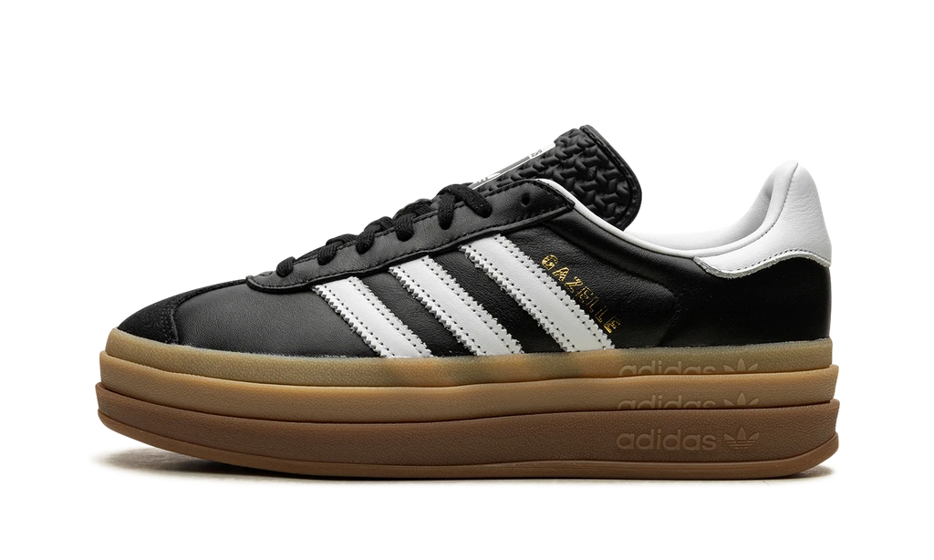 ADIDAS Gazelle Bold Atmos Black White Gum 3 ADIDAS Gazelle Bold Atmos Black White Gum