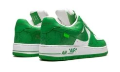 Nike Air Force 1 Low Louis Vuitton White Green -Chaussure Boutique air force 1 low louis vuitton white green 256995