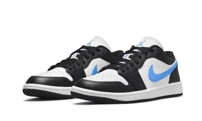 Air Jordan 1 Low Black University Blue 4 Air Jordan 1 Low Black University Blue – Image 2