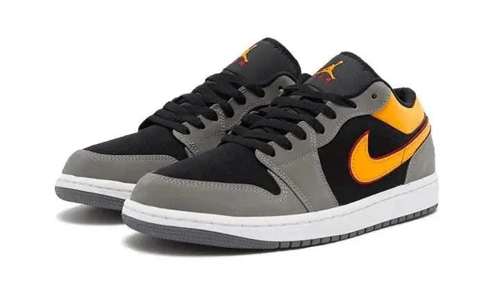 Air Jordan 1 Low Black Vivid Orange 4 Air Jordan 1 Low Black Vivid Orange – Image 2