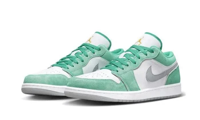 Air Jordan 1 Low SE New Emerald Grey 4 Air Jordan 1 Low SE New Emerald Grey – Image 2