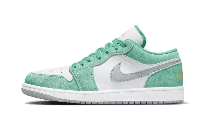 Air Jordan 1 Low SE New Emerald Grey 3 Air Jordan 1 Low SE New Emerald Grey
