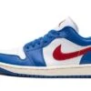 Air Jordan 1 Low Sport Blue Gym Red -Chaussure Boutique air jordan 1 low sport blue gym red 663523