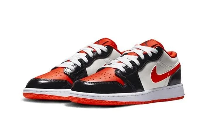 Air Jordan 1 Low Team Orange 4 Air Jordan 1 Low Team Orange – Image 2