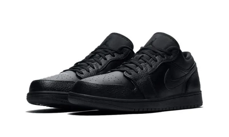Air Jordan 1 Low Triple Black 4 Air Jordan 1 Low Triple Black – Image 2