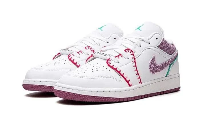 Air Jordan 1 Low White Light Bordeaux 4 Air Jordan 1 Low White Light Bordeaux – Image 2