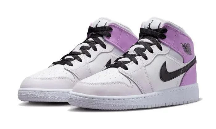 Air Jordan 1 Mid Barely Grape 4 Air Jordan 1 Mid Barely Grape – Image 2