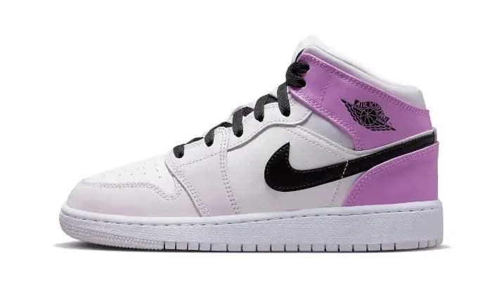 Air Jordan 1 Mid Barely Grape 3 Air Jordan 1 Mid Barely Grape