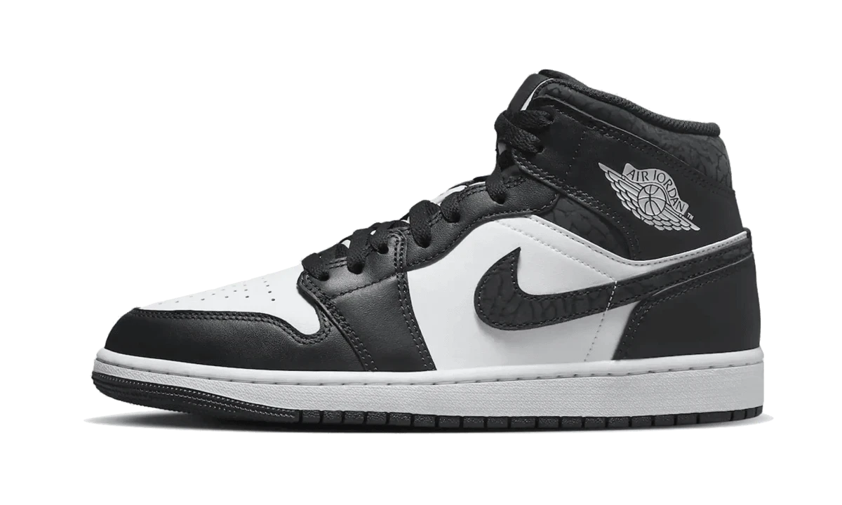 Air Jordan 1 Mid Black Elephant 3 Air Jordan 1 Mid Black Elephant