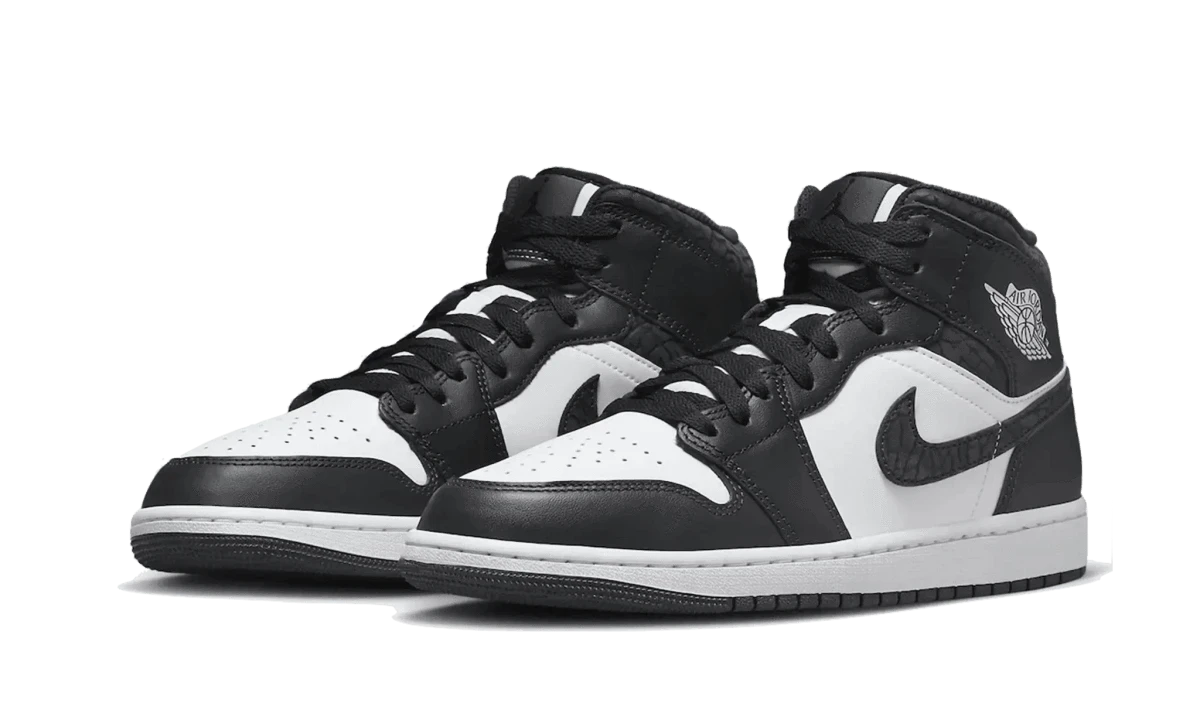 Air Jordan 1 Mid Black Elephant 4 Air Jordan 1 Mid Black Elephant – Image 2