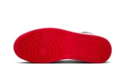 Air Jordan 1 Mid Black Grey Red 7 Air Jordan 1 Mid Black Grey Red -Chaussure Boutique air jordan 1 mid black grey red 144034