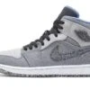 Air Jordan 1 Mid Crater Grey University Blue -Chaussure Boutique air jordan 1 mid crater grey university blue 248496