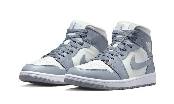Air Jordan 1 Mid Grey Sail 4 Air Jordan 1 Mid Grey Sail – Image 2