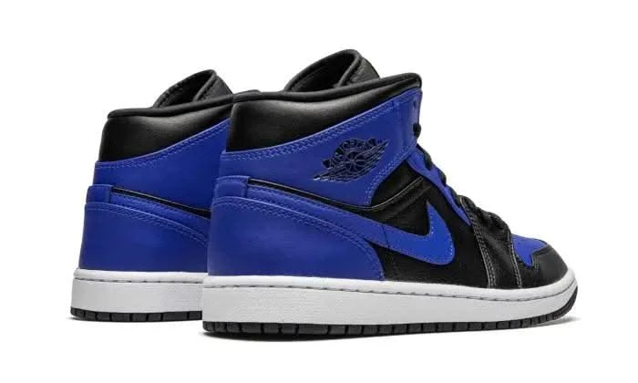 Air Jordan 1 Mid Hyper Royal Tumbled Leather 5 Air Jordan 1 Mid Hyper Royal Tumbled Leather â Image 3