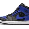 Air Jordan 1 Mid Hyper Royal Tumbled Leather -Chaussure Boutique air jordan 1 mid hyper royal tumbled leather mnr sneakers 1