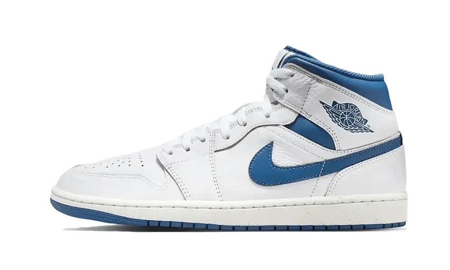 Air Jordan 1 Mid Industrial Blue 3 Air Jordan 1 Mid Industrial Blue