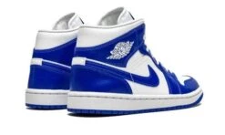 Air Jordan 1 Mid Kentucky Blue -Chaussure Boutique air jordan 1 mid kentucky blue 909095