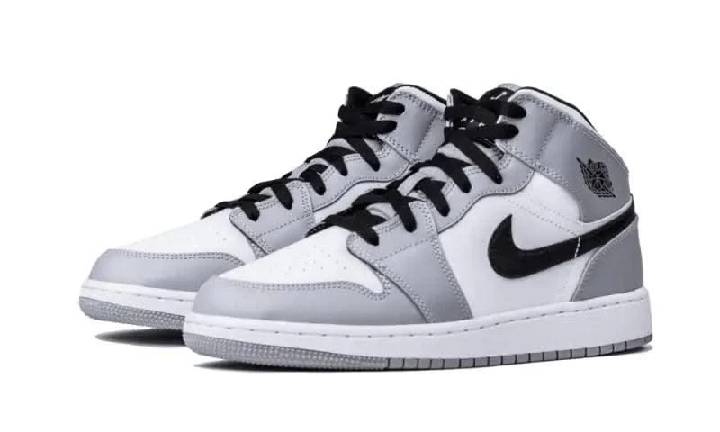 Air Jordan 1 Mid Light Smoke Grey 4 Air Jordan 1 Mid Light Smoke Grey – Image 2