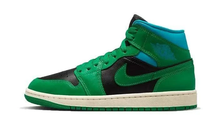 Air Jordan 1 Mid Lucky Green Aquatone 3 Air Jordan 1 Mid Lucky Green Aquatone