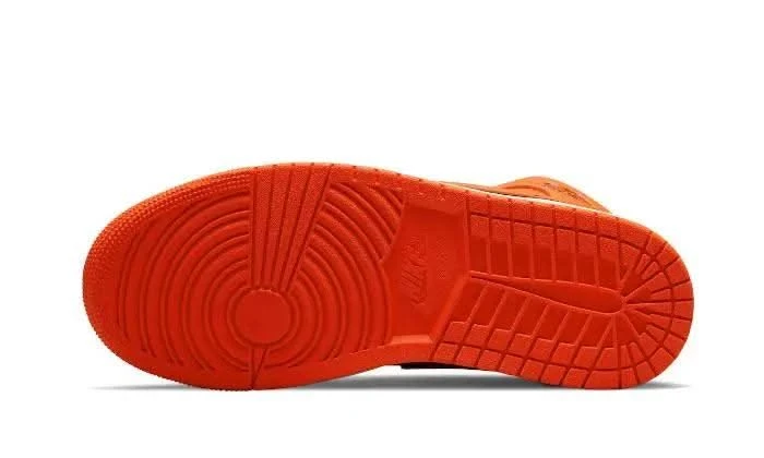 Air Jordan 1 Mid Orange Black 5 Air Jordan 1 Mid Orange Black â Image 3
