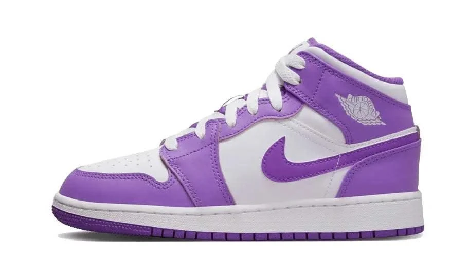 Air Jordan 1 Mid Purple Venom 3 Air Jordan 1 Mid Purple Venom