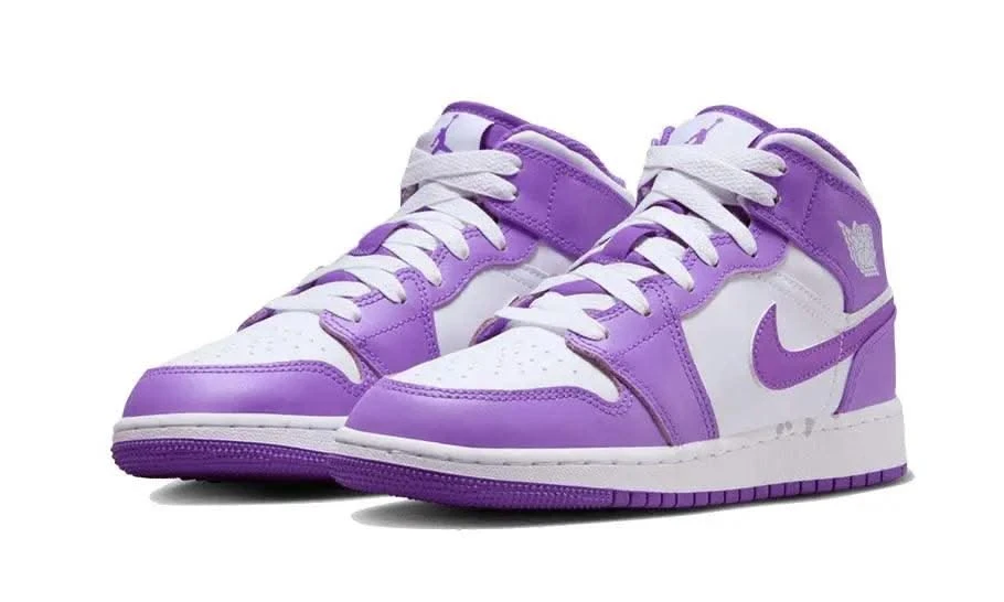 Air Jordan 1 Mid Purple Venom 4 Air Jordan 1 Mid Purple Venom – Image 2