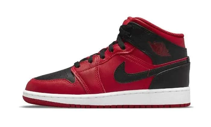 Air Jordan 1 Mid Reverse Bred 3 Air Jordan 1 Mid Reverse Bred