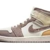 Air Jordan 1 Mid SE Craft Sail Taupe Haze 2 Air Jordan 1 Mid SE Craft Sail Taupe Haze -Chaussure Boutique air jordan 1 mid se craft sail taupe haze 981549