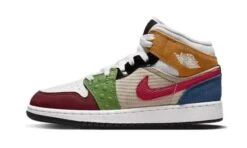 Air Jordan 1 Mid SE Patchwork