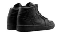 Air Jordan 1 Mid Triple Black 8 Air Jordan 1 Mid Triple Black -Chaussure Boutique air jordan 1 mid triple black mnr sneakers 3