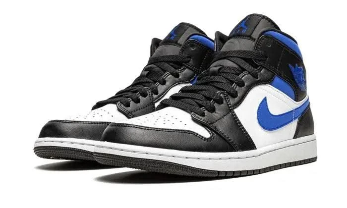 Air Jordan 1 Mid White Black Royal 4 Air Jordan 1 Mid White Black Royal – Image 2