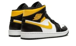 Air Jordan 1 Mid White Pollen Black 8 Air Jordan 1 Mid White Pollen Black -Chaussure Boutique air jordan 1 mid white pollen black 624645