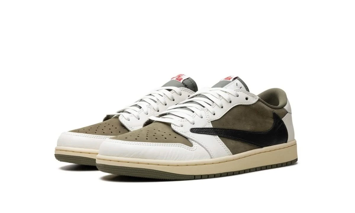 Air Jordan 1 Retro Low OG SP Travis Scott Medium Olive 4 Air Jordan 1 Retro Low OG SP Travis Scott Medium Olive – Image 2