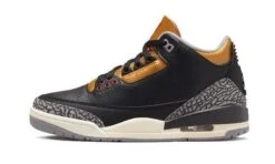Air Jordan 3 Retro Black Cement Gold