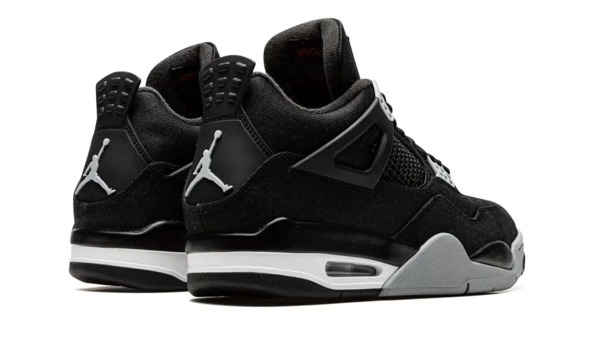 Air Jordan 4 Black Canvas 5 Air Jordan 4 Black Canvas – Image 3