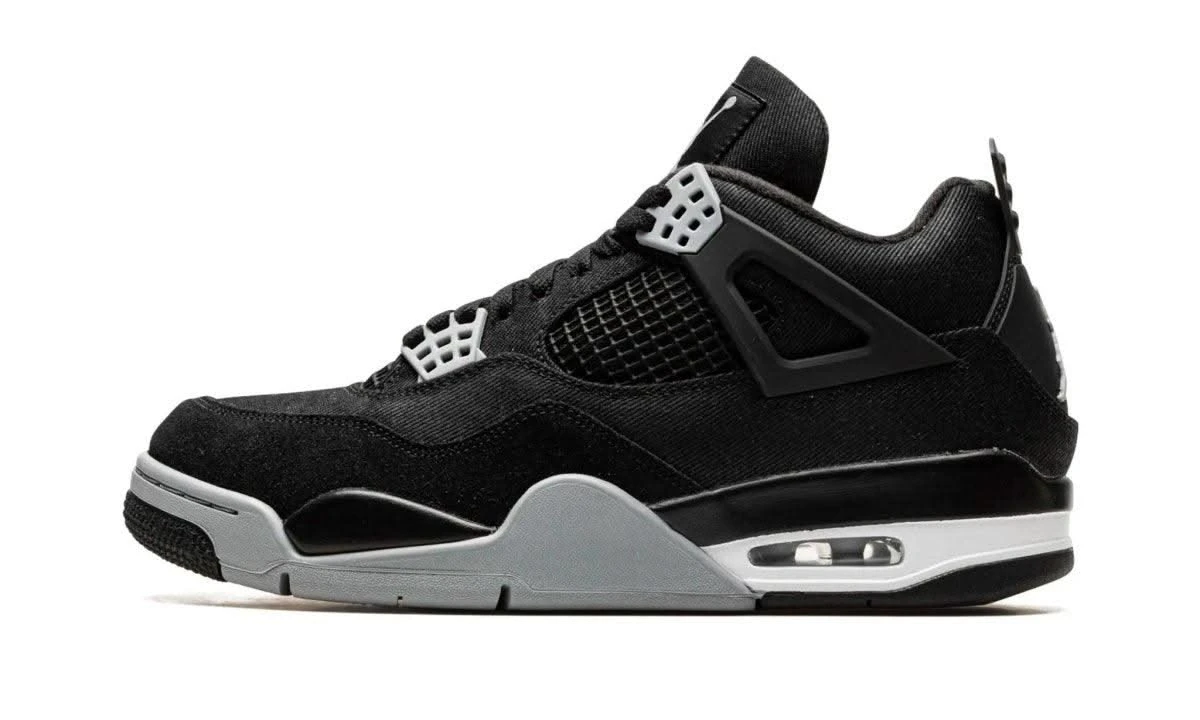Air Jordan 4 Black Canvas 3 Air Jordan 4 Black Canvas