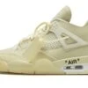 Air Jordan 4 Retro Off-White Sail 2 Air Jordan 4 Retro Off-White Sail -Chaussure Boutique air jordan 4 retro off white sail mnr sneakers 1