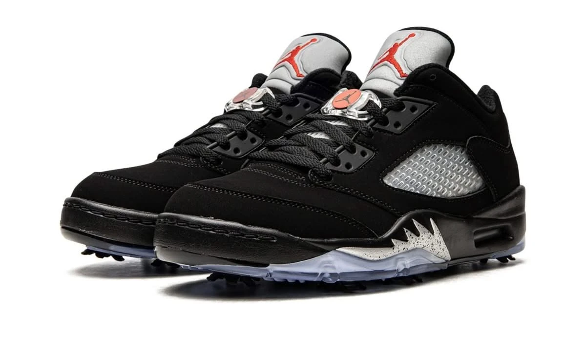 Air Jordan 5 Retro Low Golf Black Metallic 4 Air Jordan 5 Retro Low Golf Black Metallic – Image 2