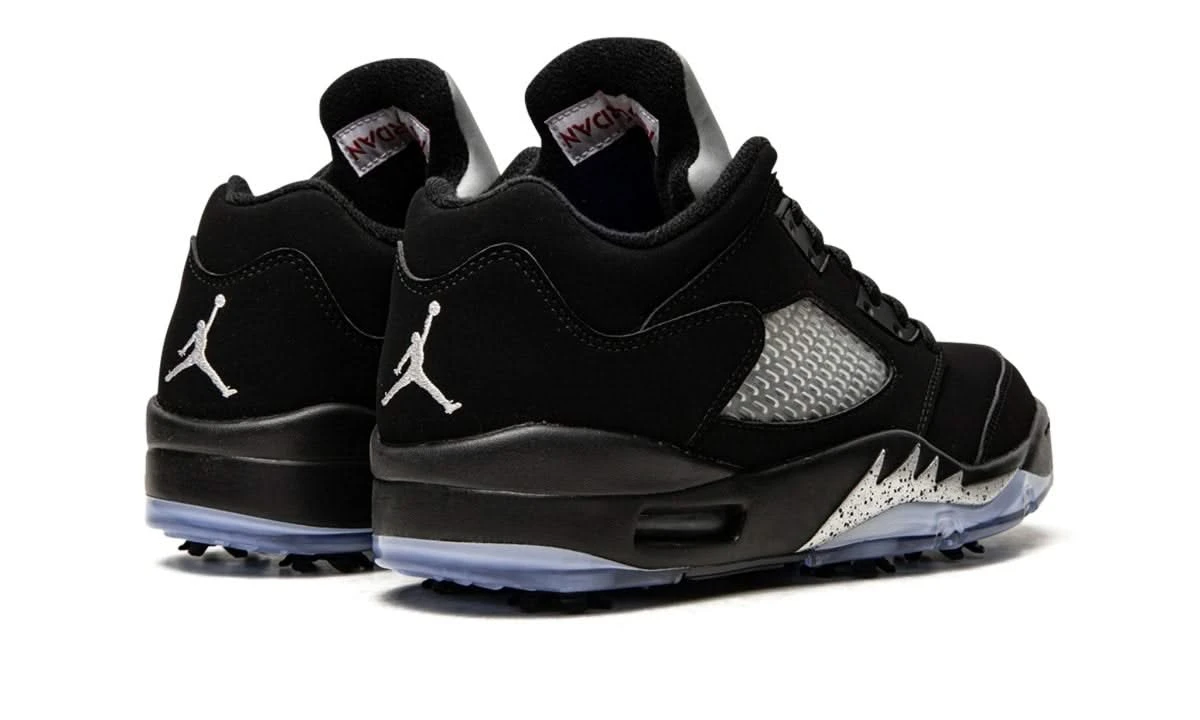 Air Jordan 5 Retro Low Golf Black Metallic 5 Air Jordan 5 Retro Low Golf Black Metallic – Image 3