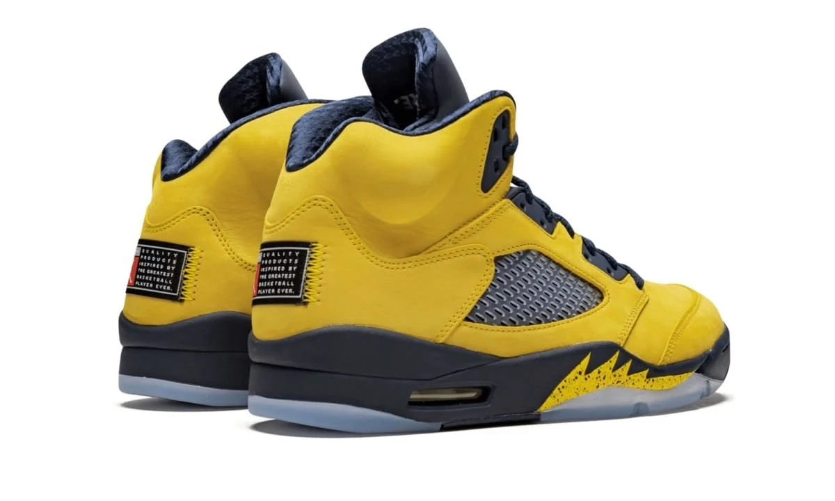 Air Jordan 5 Retro Michigan 5 Air Jordan 5 Retro Michigan â Image 3