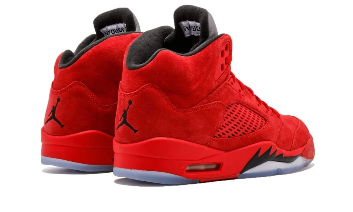 Air Jordan 5 Retro Red Suede 5 Air Jordan 5 Retro Red Suede – Image 3