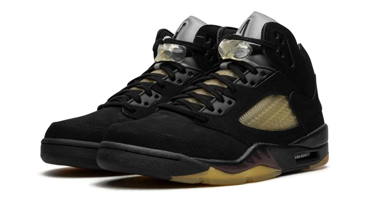 Air Jordan 5 Retro SP A Ma Maniére Black 4 Air Jordan 5 Retro SP A Ma Maniére Black – Image 2