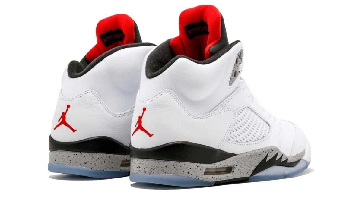 Air Jordan 5 Retro White Cement 5 Air Jordan 5 Retro White Cement – Image 3