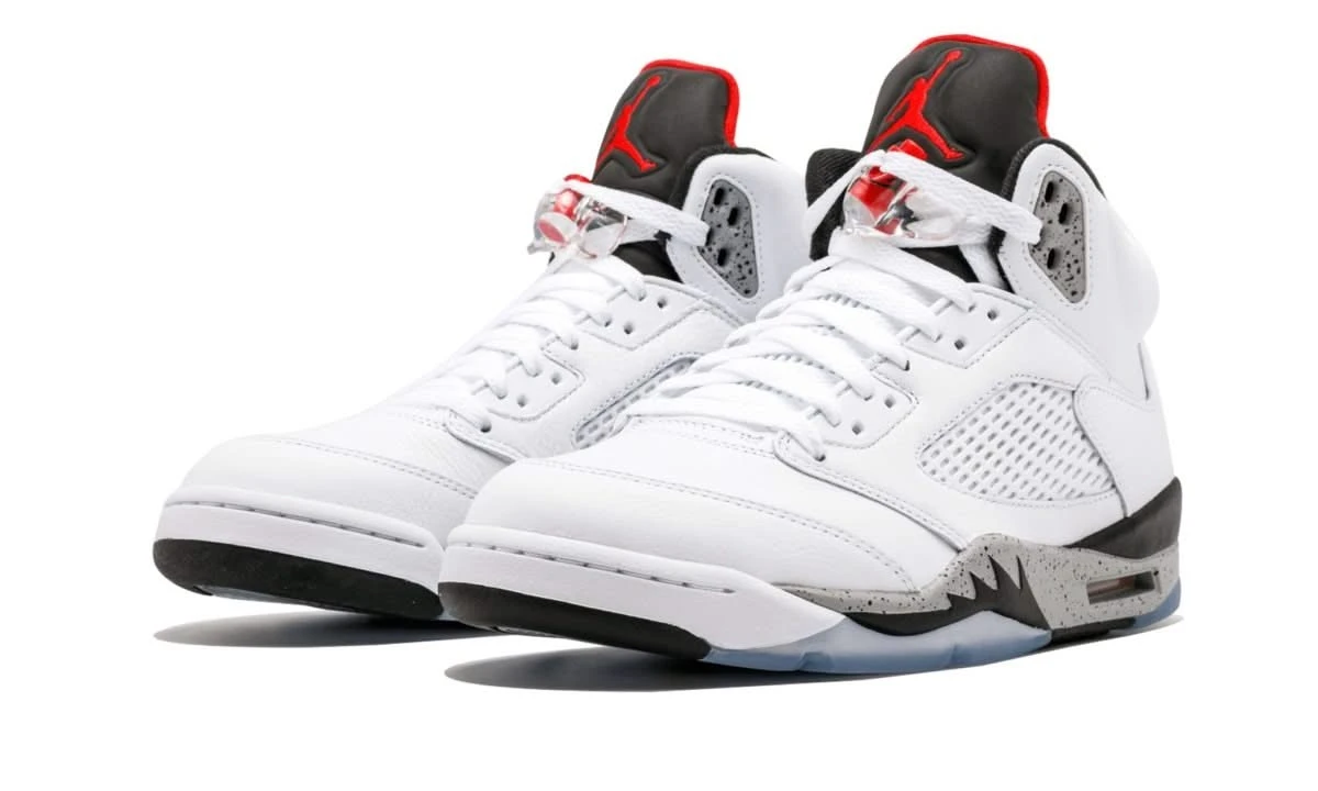 Air Jordan 5 Retro White Cement 4 Air Jordan 5 Retro White Cement – Image 2