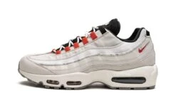 Nike Air Max 95 Light Bone Habanero Red