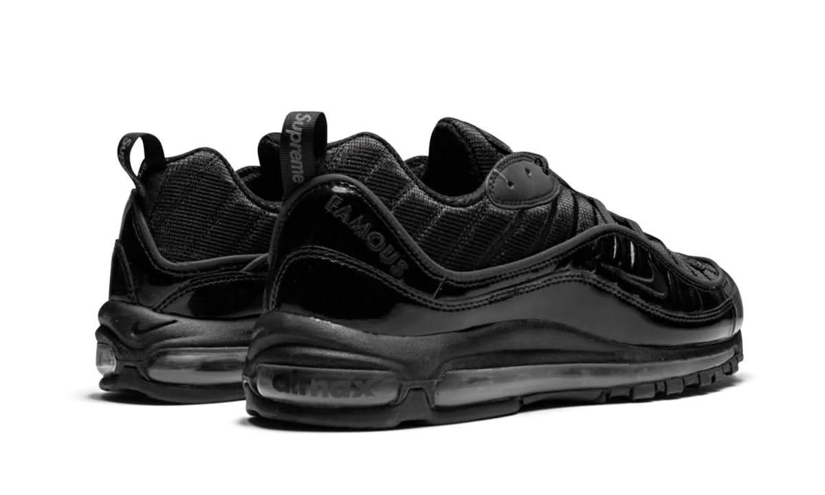 Nike Air Max 98 Supreme Black 5 Nike Air Max 98 Supreme Black – Image 3