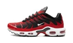Nike Air Max Plus University Red White Black