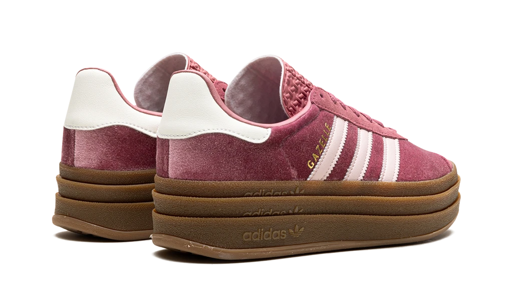 ADIDAS Gazelle Bold Sandy Pink Velvet 5 ADIDAS Gazelle Bold Sandy Pink Velvet â Image 3