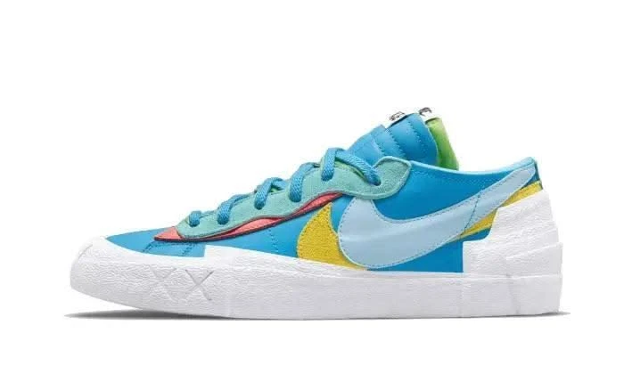 Nike Blazer Low Sacai Kaws Blue 3 Nike Blazer Low Sacai Kaws Blue